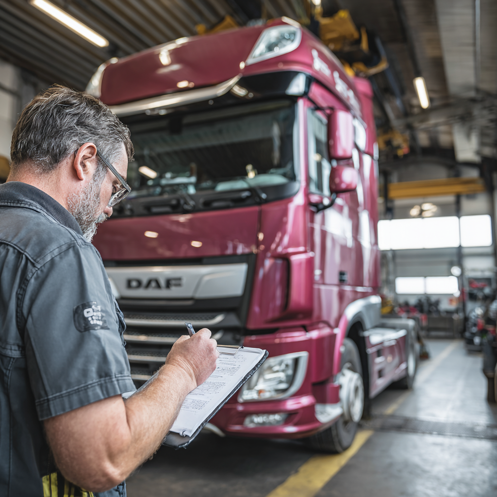 DAF Trucks: Complete checklist vóór de technische keuring