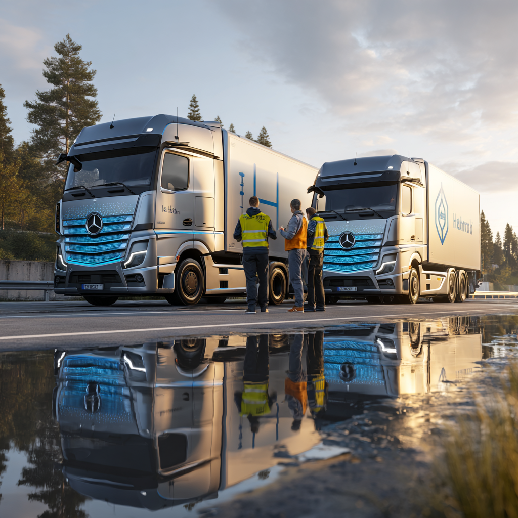 Mercedes-Benz eTruck: Vergelijking Waterstof vs Elektrisch 2024